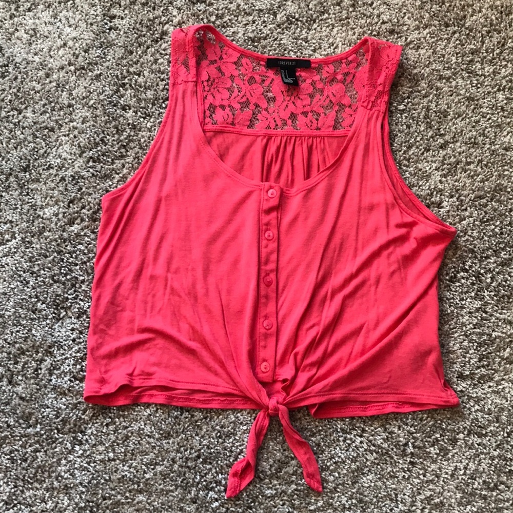 Forever21 Lace tank